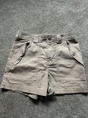 Banana Republic Beige Cotton Blend Shorts